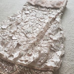 Sue Wong Champagne Dress